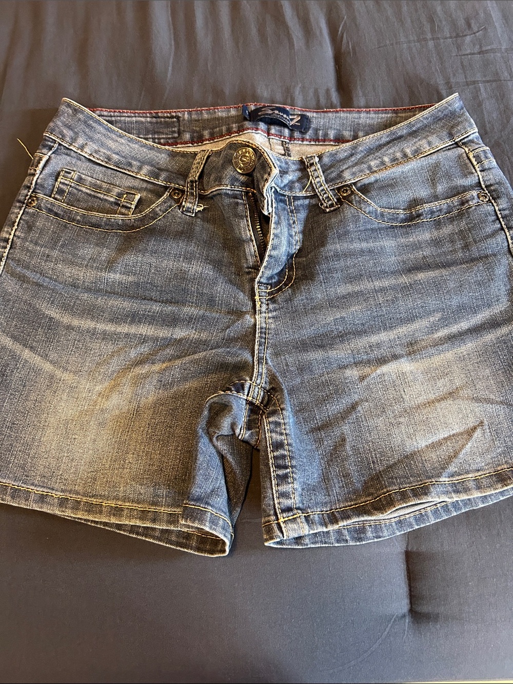 Seven7 Women's Light Blue Denim Jean Shorts